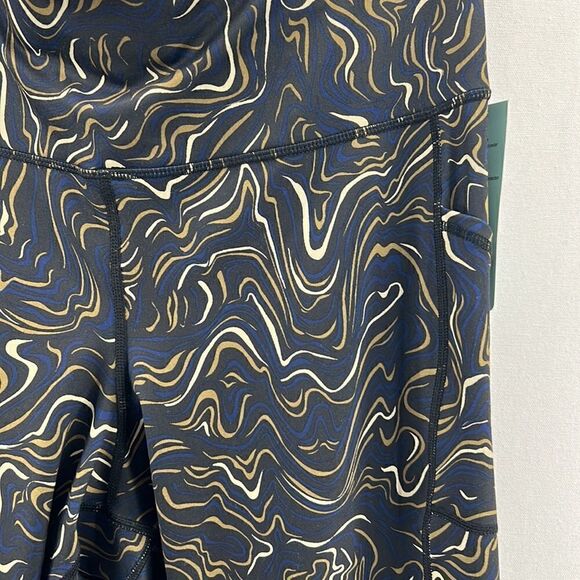 ID Ideology Plus Size Marble Movement 7/8 Leggings- Various Sizes- NWT - Picture 2 of 5